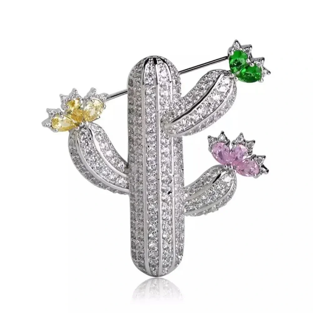 VQ Cactus Brooch